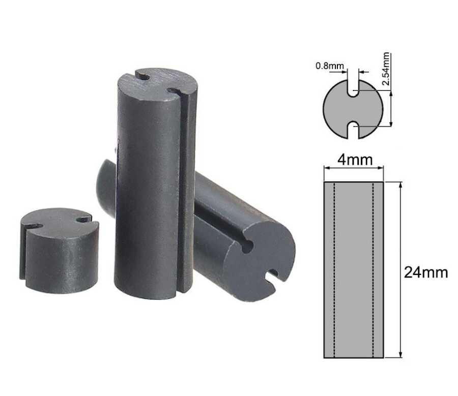 4x24mm Led Distans (Standoff) - Siyah