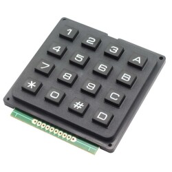 4x4 Matrix Tuş Takımı - Keypad