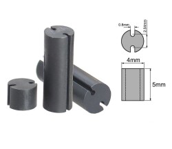 4x5mm Led Distance (Standoff) - Black