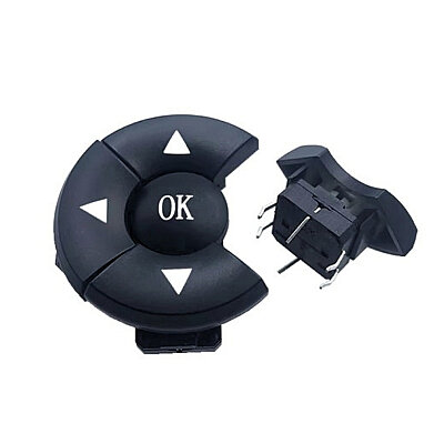 5-Piece 12mm Tact Switch Set with Directional Combination - 3