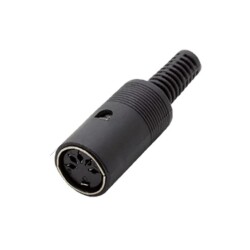 5 Pin Female DIN Connector