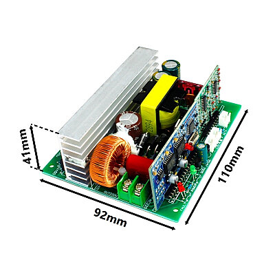 500W DC 12V - AC 220V Tam Sinüs Dalga İnverter Modülü - 3