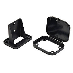 50A Anderson Socket Panel Mounting Bracket with Cover