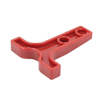 50A Anderson Socket T-Frame Connector Handle - Red - 1