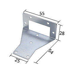 50A Anderson Soketi Panel Tipi Metal Montaj Braketi - 3