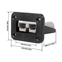 50A Anderson Soketi Panel Tipi Montaj Braketi - 3