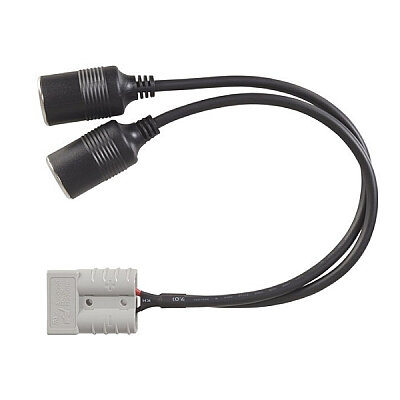 50A Gri Anderson Soketi - Çift Dişi Çakmak Soketi Dönüştürücü Kablo - 50cm - 2