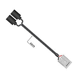 50A Gri Anderson Soketi - Çift Dişi Çakmak Soketi Dönüştürücü Kablo - 50cm - 3