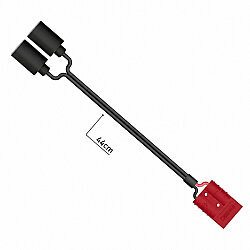 50A Kırmızı Anderson Soketi - Çift Dişi Çakmak Soketi Dönüştürücü Kablo - 50cm - 3