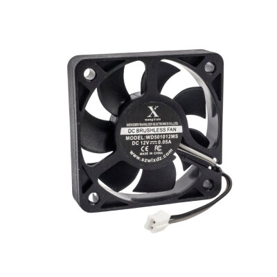 50x50x10mm 12V 0.05A Fan 2 Kablolu - 1