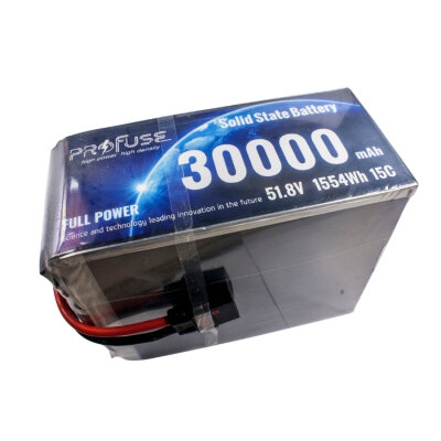 51,8V 14S 30000mAh 15C Solid State Lipo Batarya - 1