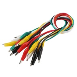 55cm Crocodile Cable Set of 10