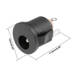 5.5x2.1mm Geçmeli DC Jack - 3