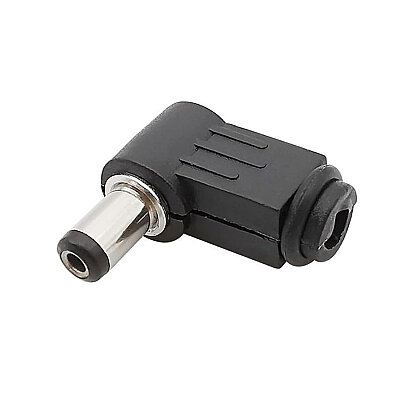 5.5x2.5mm 90 Degree Male DC Barrel Jack - 1
