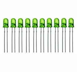 5mm Green Led Package - 10 Pieces