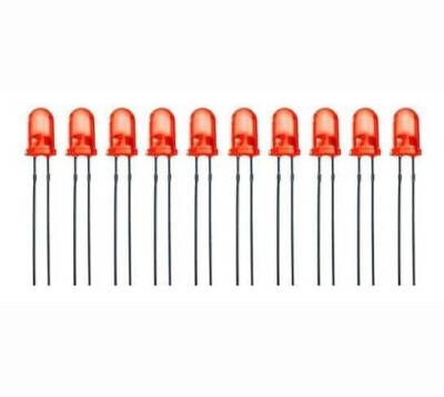 5mm Kırmızı Led Paketi - 10 Adet - 1