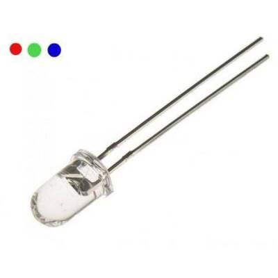 5mm Rgb Flaşör Led - 2 Bacaklı - 1
