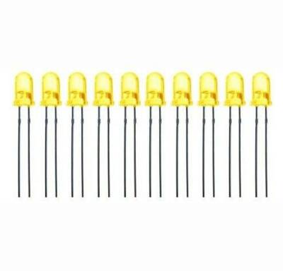 5mm Sarı Led Paketi - 10 Adet - 1