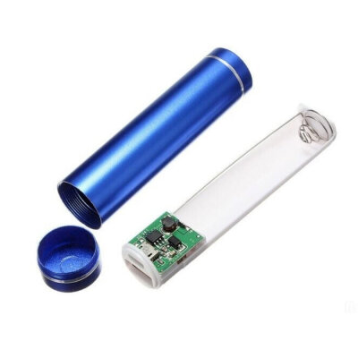 5V 1A 1X18650 Battery Metal DIY PowerBank - 1