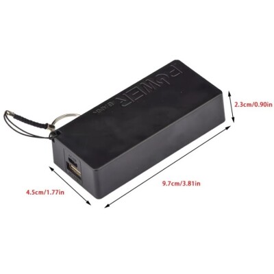 5V 1A 2X18650 Pil DIY PowerBank - 4