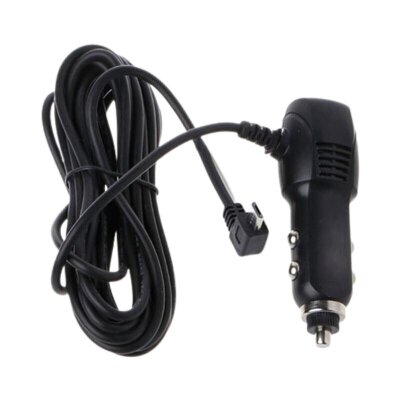 5V 2.4A Çift USB Araç Çakmaklık Şarj Cihazı 90C Micro USB Çıkışlı - 3.5m Kablo - 1