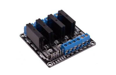 5V - 4 Channel Solid State Relay Card (5V 2A) - 1