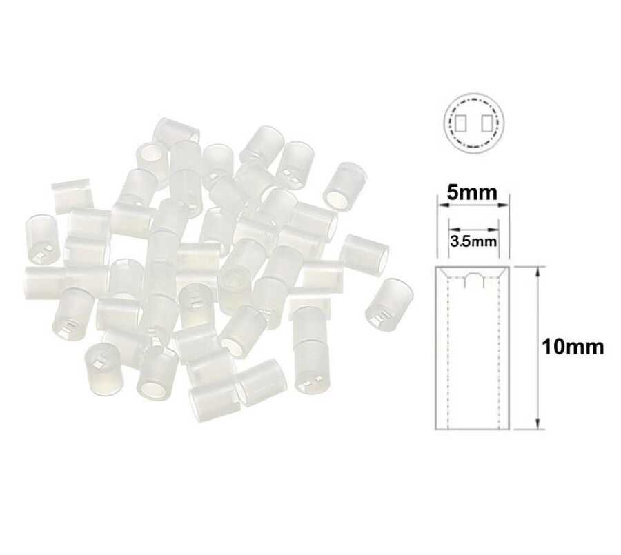 5x10mm Led Distans (Standoff) - Beyaz