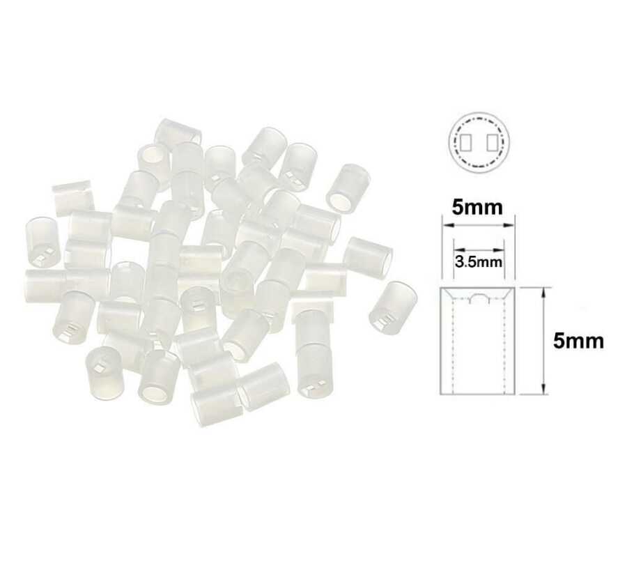 5x5mm Led Distans (Standoff) - Beyaz