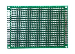 5x7cm Epoxy Double Sided Perforated Plaque