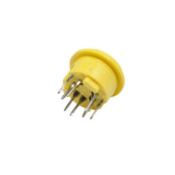 6 Pin Female Mini DIN Connector - Panel Type - 2