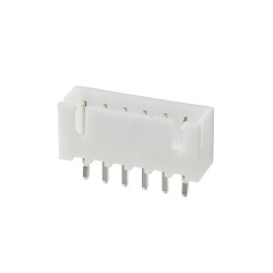 6 Pin JST-XH 2.54 Tunic Connector Male