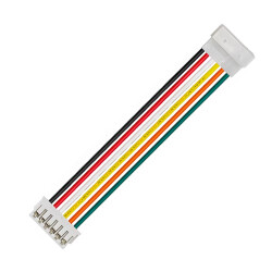 6-Pin ZH 1.5mm Female - Male Extension Cable - 20cm