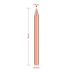 60W B Tip Havya Ucu - Bakır - 2