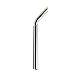 60W Curved C Type Soldering Iron Tip - Silver