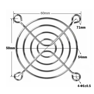 60x60mm Fan Koruma Teli - 2