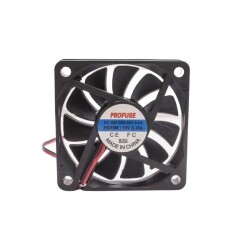 60x60x10mm 12V 0.13A Fan 2 Wire