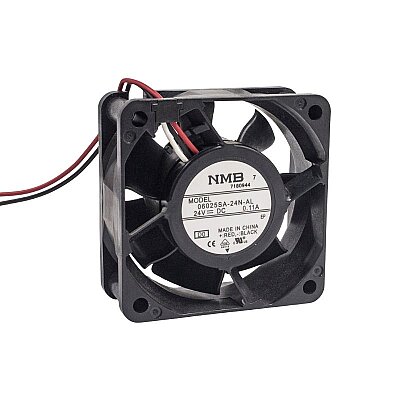 60x60x25mm 24V 0.11A Fan 2 Wires - 06025SA-24N-AL - 1