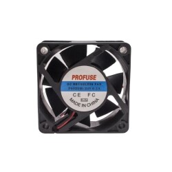 60x60x25mm 24V 0.20A Fan 2 Wire