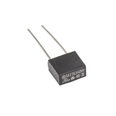 6.3A 250V Capacitor Type Delay Fuse - 1