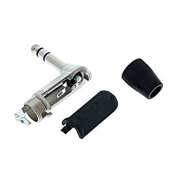 6.3mm L-Type Stereo Jack - Male - 3