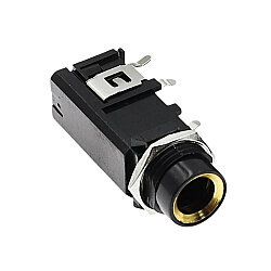 6.3mm Mono Jack Female - Panel Type