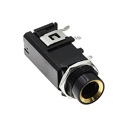 6.3mm Mono Jack Female - Panel Type - 1