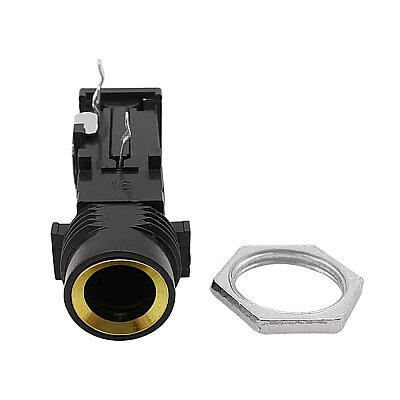 6.3mm Mono Jack Female - Panel Type - 2