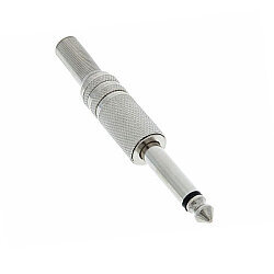 6.3mm Mono Metal Jack - Male