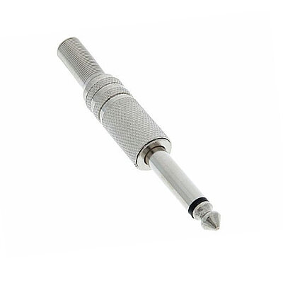 6.3mm Mono Metal Jack - Male - 1