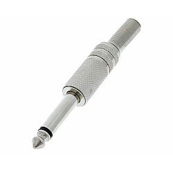 6.3mm Mono Metal Jak - Erkek - 2