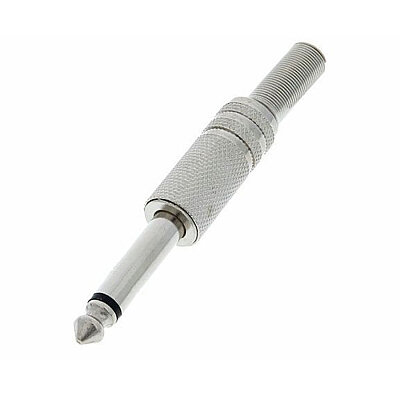 6.3mm Mono Metal Jak - Erkek - 2
