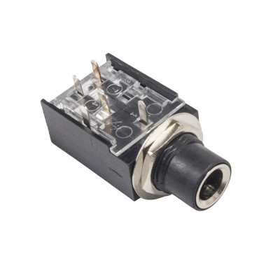 6.3mm Stereo Jack Dişi - PCB Tip - 1
