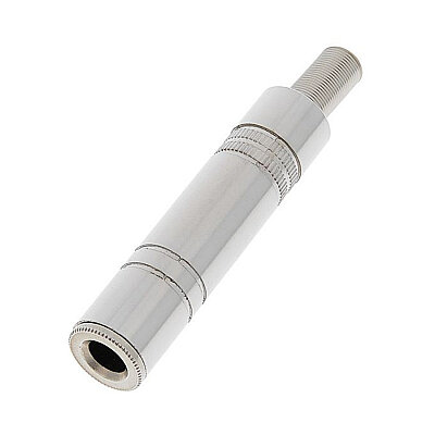 6.3mm Stereo Metal Jack - Female - 1