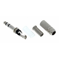 6.3mm Stereo Metal Jack - Male - 3